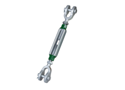 Spanschroef Gaffel-Gaffel met splitpen | Type G-6313 | Ø 3/4 | Lengte: 9 inch