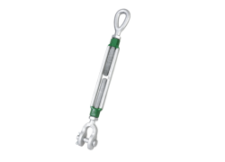 Spanschroef Oog-Gaffel met splitpen | Type G-6315 | Ø 1/2 | Lengte: 9 inch