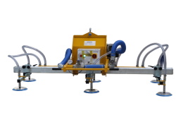 Mitari Vacuhandy | Model L | Type L100/4H | SWL 100 kg | 4-zuignappen Ø210mm | 400V | plaatafmeting 1.000 x 2.000mm | Vacuüm poreus | Handbediend