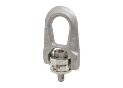 Kantel/wartelbaar hijsoog | Quick lift | RVS | SS.QL.DSR