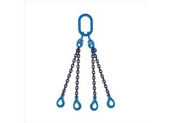 Kettingviersprong 13mm, Veiligheidshaak, 5,5 m, 1 inkorthaak
