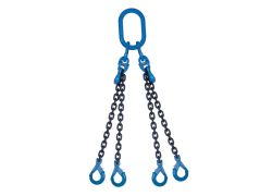 Kettingviersprong 8mm, Griplatchhaak, 3,5 m, 2 inkorthaken