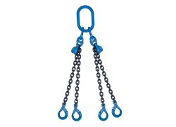Kettingviersprong 8mm, Griplatchhaak, 3,5 m, 4 inkorthaken