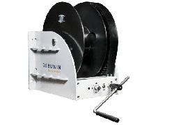 Gebuwin wormwiel handlier | Type WW2000 | Capaciteit 2.000 kg | Kabeldia 12 mm