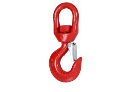 Green Pin® Haak SE GR8, Klasse 8 wartelhaak met veiligheidsklep, rood geverfd, WLL