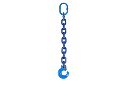 Chokerketting bosbouw | Grade 100 | 10mm | FTF 85 kN | MFH haak en topschalm | 3.00 meter