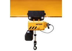 Elektrische takel | MVK | 500 kg | 8-2 m/min | Radiografische besturing | Oog ophanging | Elektrische loopkat 58-180mm | 10,00 meter