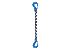 Kettingleng | 1.400 kg - 6mm | 2 meter | 2 Klephaken