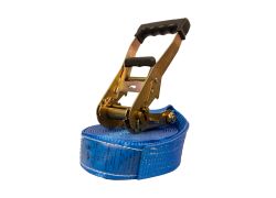 Eindloze spanband | 50 mm | Blauw | Lengte 6 meter