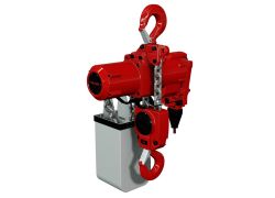 Perslucht | Kettingtakel | Lage inbouw | TMH | 6.000 kg | Koordbediening | 3,00 meter