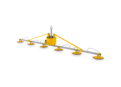 Mechanische vacuümheffer | U400-6 8.300 kg | 6xØ625mm zuignap