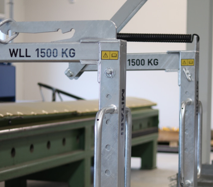 Nieuwe verzinkte pallethaken van Mitari: maximale bescherming en veiligheid