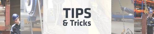 Tips & Tricks | Veilig hijsen en heffen