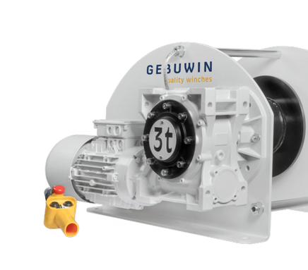 Elektrische hijslier of treklier? Dezelfde Gebuwin lier, totaal ander gebruik