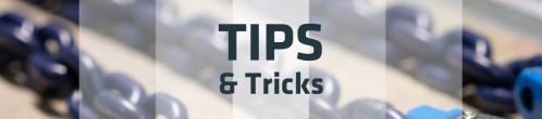 Tips & Tricks | Welk kettingsamenstel past het beste bij jouw werkzaamheden?
